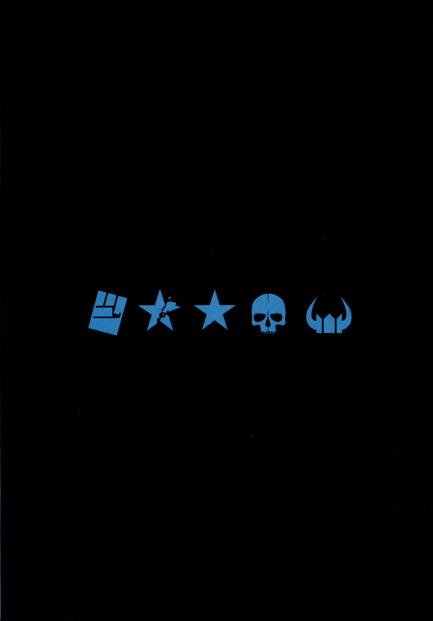 absurdres, black, black_gold_saw, black_rock_shooter, black_rock_shooter_(character), blue, dead_master, highres