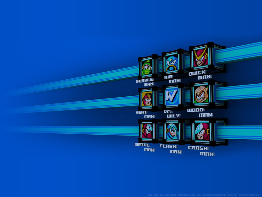 airman, albert_w_wily, bubbleman, capcom, crashman, everyone, flashman, heatman