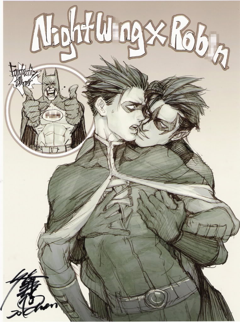 3boys, batman, batman_(series), brother, brothers, bruce_wayne, cape, censored