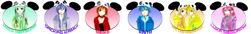 3boys, 4girls, absurdres, animal_hat, aqua_eyes, bad_id, blonde_hair, blue_eyes