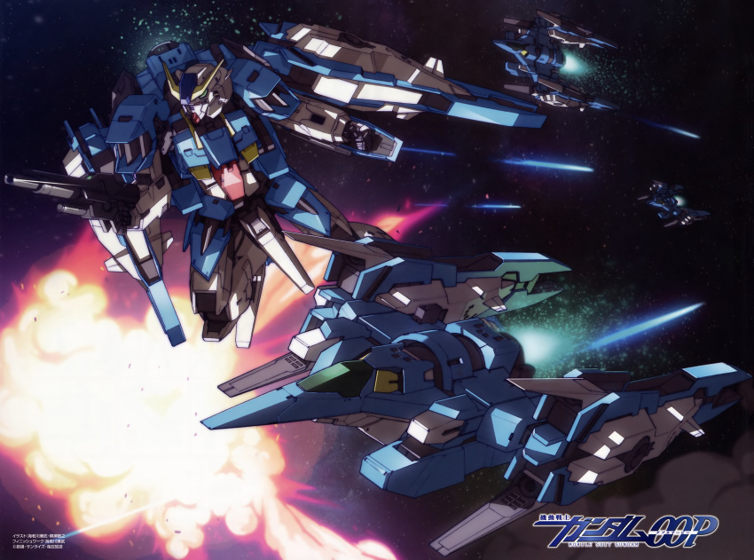 absurdres, ebikawa_kanetake, gundam, gundam_00, gundam_00p, gundam_rasiel, highres, mecha