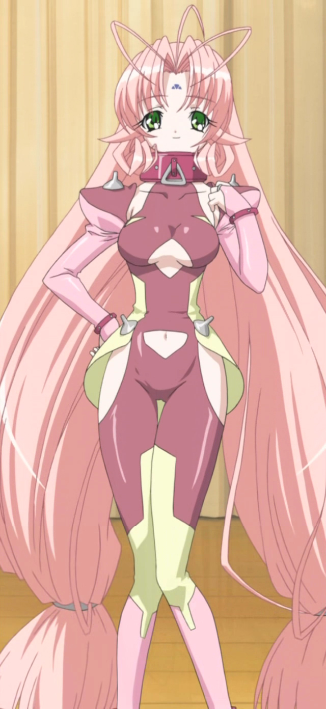 00s, 1girl, dears, highres, miu, miu_(dears), pink_hair, screencap