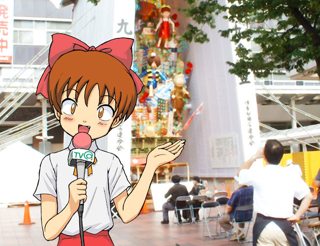 1girl, :d, bow, brown_eyes, brown_hair, cowboy_shot, crazy_eyes, dress_shirt
