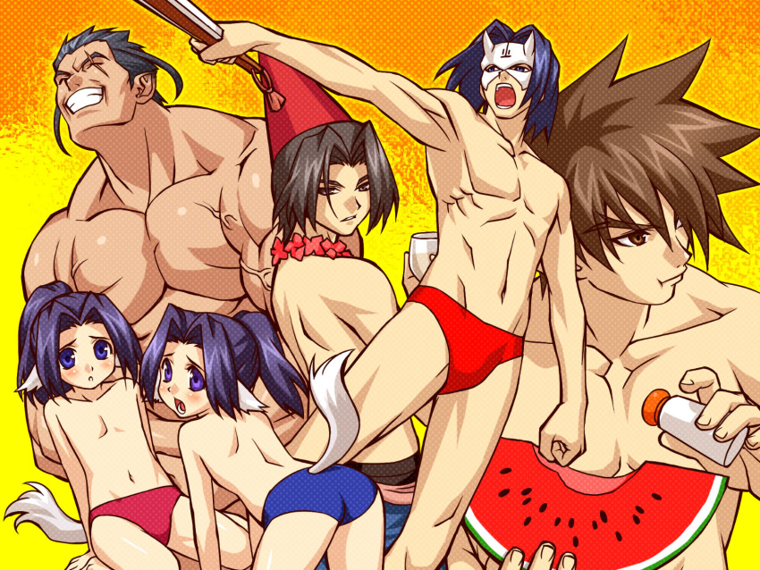 6+boys, androgynous, benawi, brothers, doriy, food, fruit, guraa