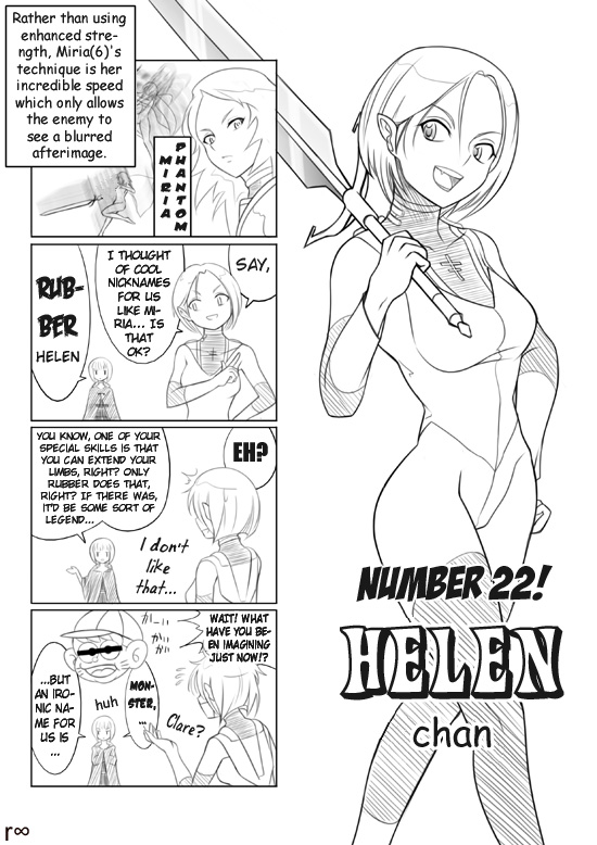 4koma, censored, clare_(claymore), claymore, claymore_(sword), comic, helen, identity_censor