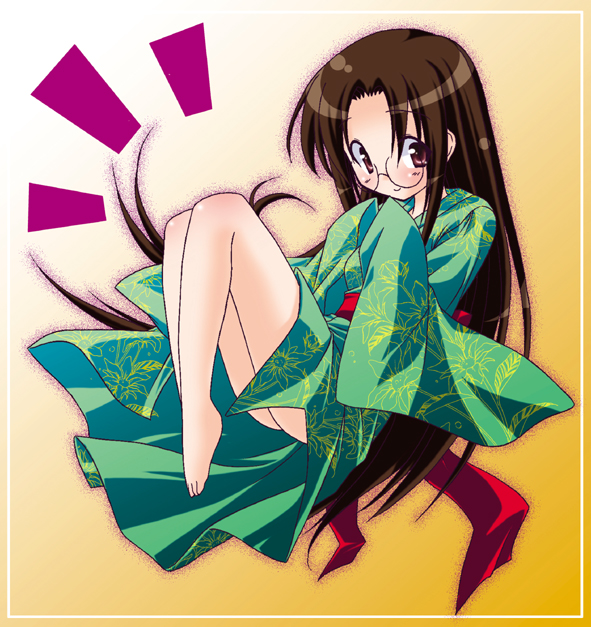akari_ryuryuwa, barefoot, feet, japanese_clothes, kimono, lucky_star, tamura_hiyori
