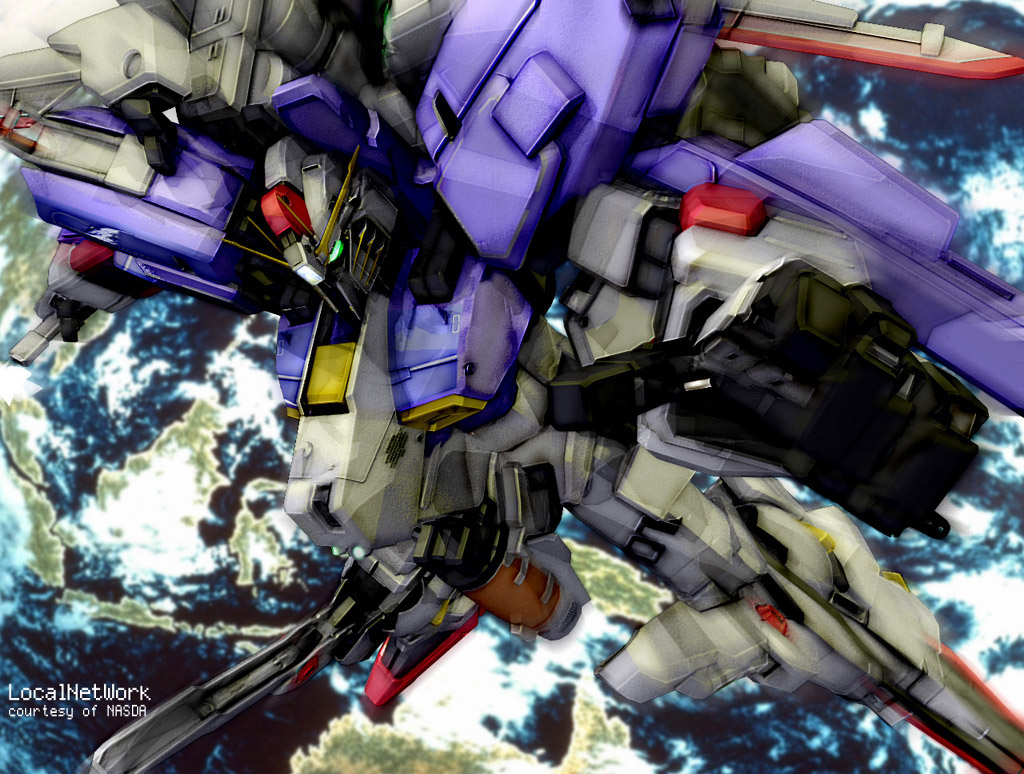 3d, armor, ex-s_gundam, gundam, gundam_sentinel, helmet, machinery, mecha