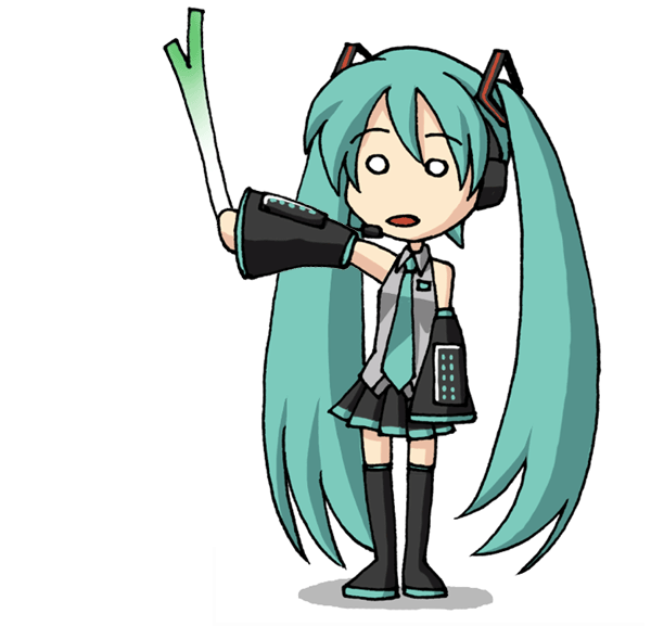 >_<, 1girl, animated, animated_gif, aqua_hair, closed_eyes, grin, hatsune_miku