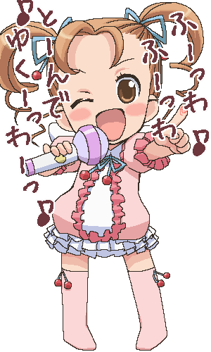 baby, brown_eyes, brown_hair, child, dress, hinamori_ami, lowres, music