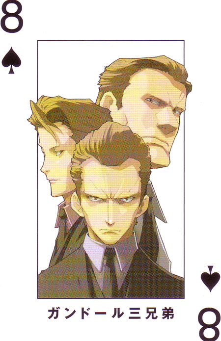 3boys, baccano!, berga_gandor, card, card_(medium), enami_katsumi, keith_gandor, luck_gandor