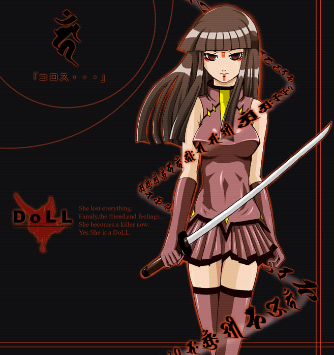 1girl, beatmania, dress, hime_cut, hinazuki_ririna, lilith_(beatmania), looking_at_viewer, short_dress