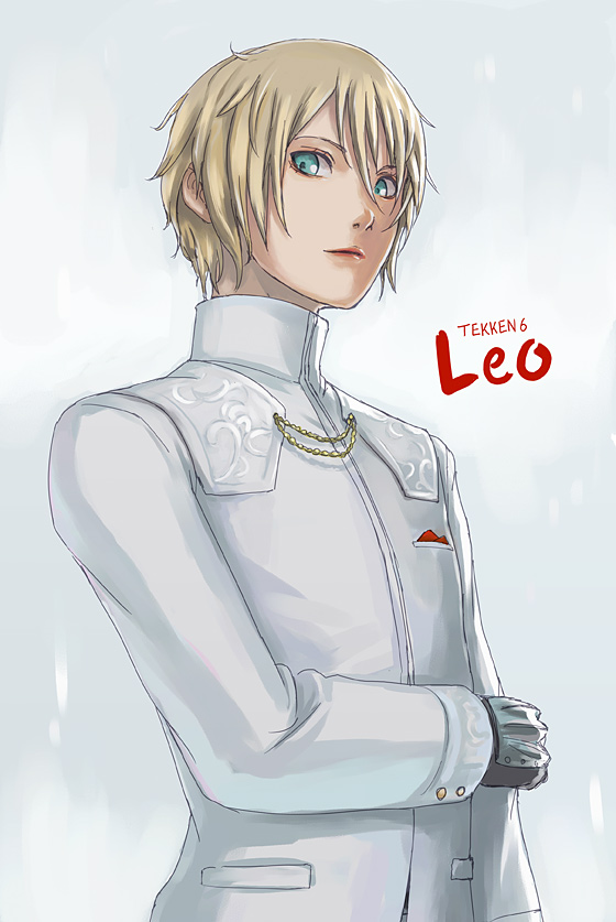 androgynous, blonde_hair, blue_eyes, eleonore_kliesen, leo_kliesen, namco, reverse_trap, short_hair