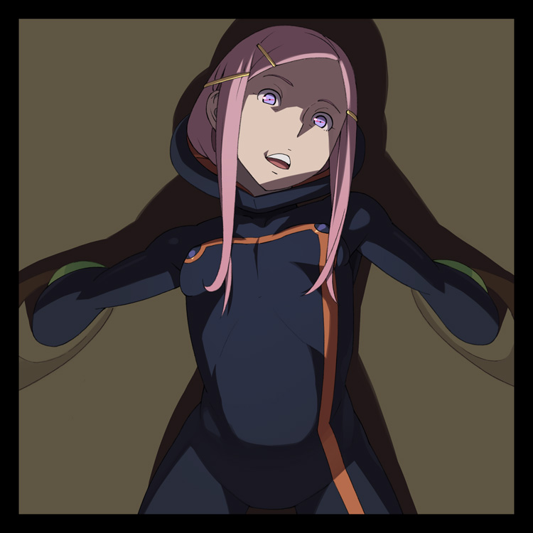 1girl, anemone_(eureka_seven), bodysuit, eureka_seven, eureka_seven_(series), flat_chest, go_robots, skin_tight