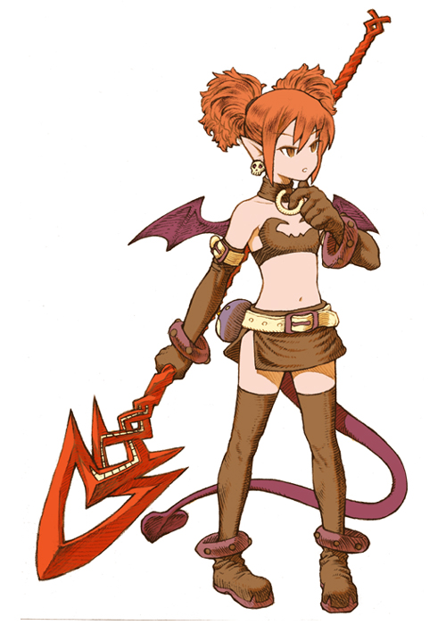 1girl, demon_girl, diolemonde, disgaea, etna, final_fantasy, final_fantasy_tactics, flat_chest
