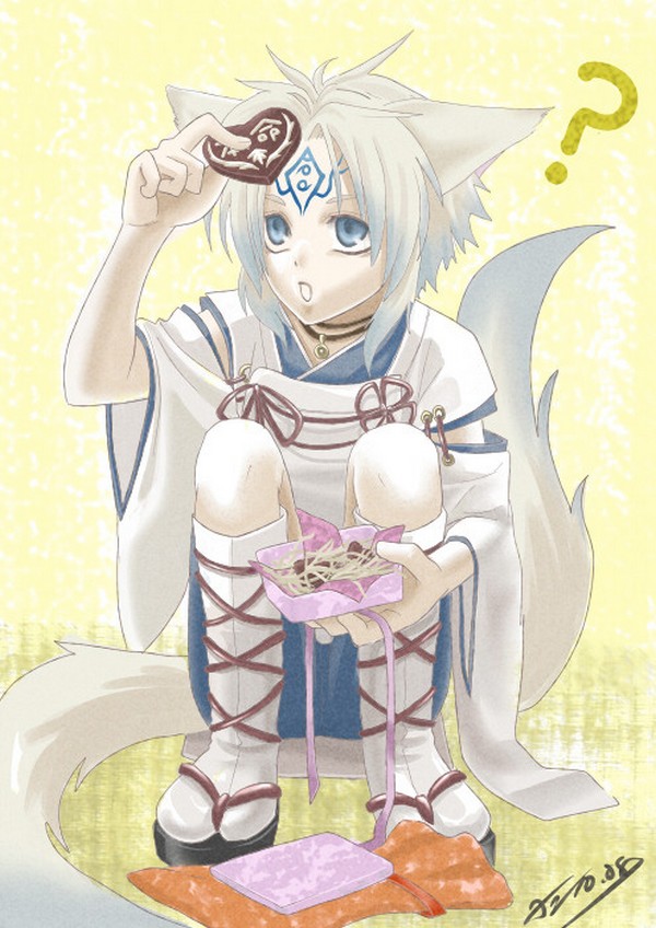 artist_request, blue_eyes, hiiro_no_kakera, oo-chan, white_hair