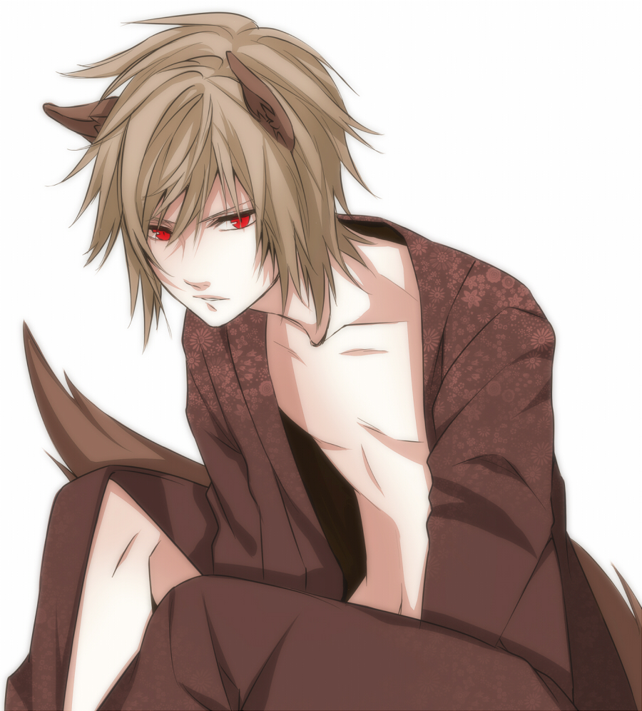 brown_hair, hiiro_no_kakera, kutani_ryou, red_eyes, toya_kure