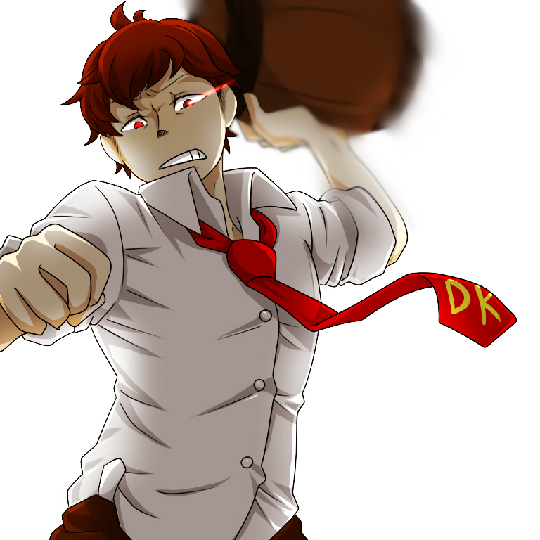 1boy, barrel, donkey_kong, donkey_kong_(series), glowing, glowing_eye, male_focus, motion_blur