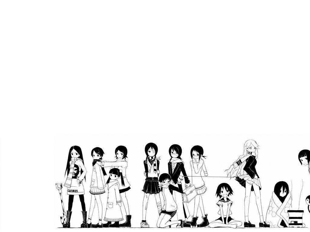 1024x768, alternate_costume, bag, bandage, bandage_over_one_eye, bandages, bandaid, barefoot