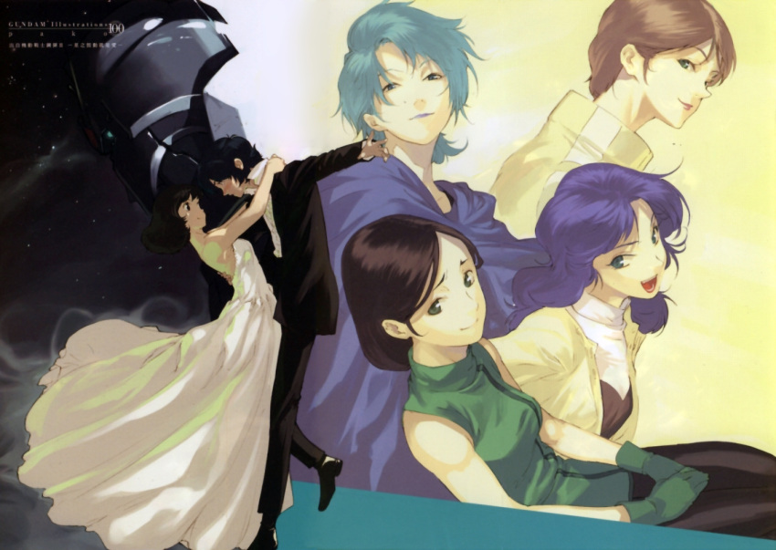 camille_bidan, dancing, dress, emma_sheen, fa_yuiry, formal, four_murasame, gundam