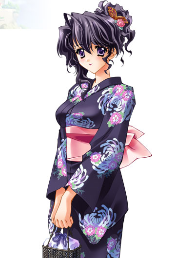 black_hair, carnelian, doll, ena, ena_(quilt), green_hair, hayate_no_gotoku!, japanese_clothes