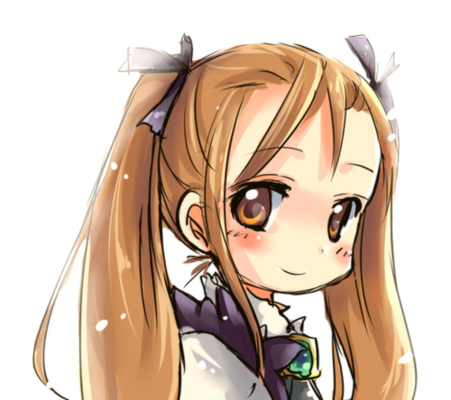 brown_eyes, brown_hair, kumuiutabito, long_hair, lowres, twintails