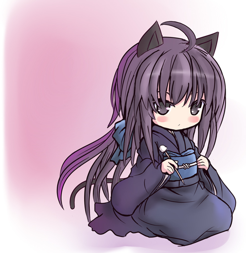 animal_ears, cat_ears, japanese_clothes, kneeling, seiza, shio_poteto, sitting