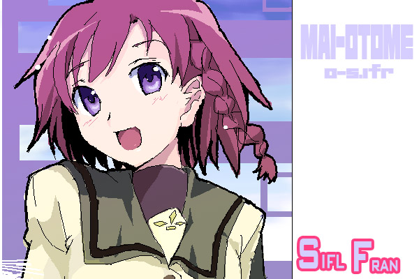 asymmetrical_hair, my-otome, my-otome_s.ifr, oekaki, okiura, sifr_blan