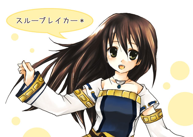 1girl, brown_hair, gensou_suikoden, gensou_suikoden_v, solo, viki, viki_(suikoden)