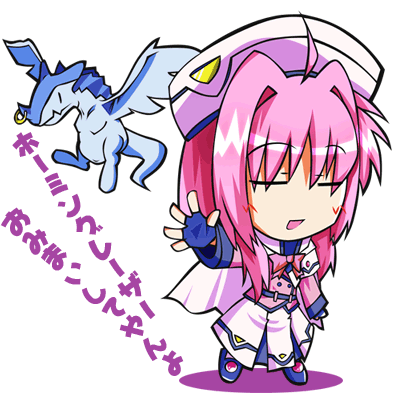 1girl, :o, ahoge, beret, bow, cape, caro_ru_lushe, chibi