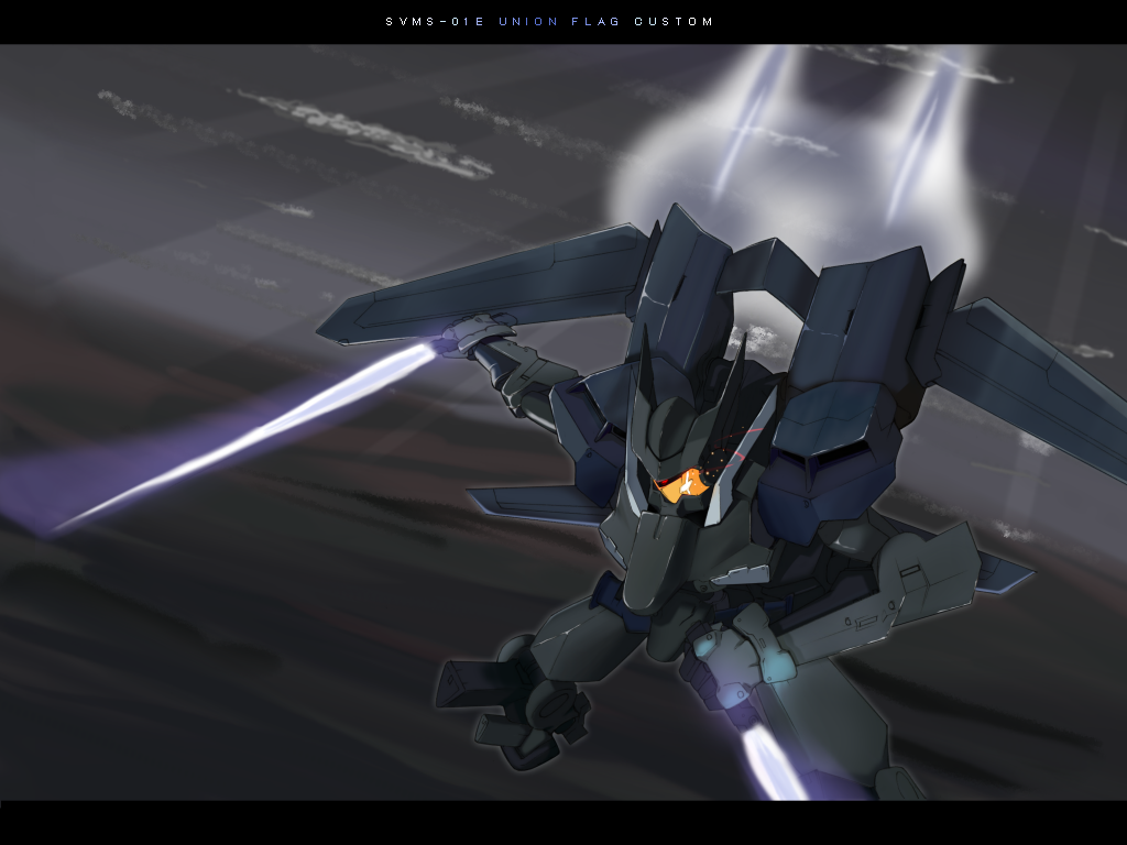 flag_custom, gundam, gundam_00, mecha, take_tonbo, wallpaper