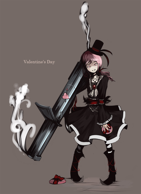 bad_id, bazooka, hat, huge_weapon, inemuri_uno, inemuriuno, original, valentine