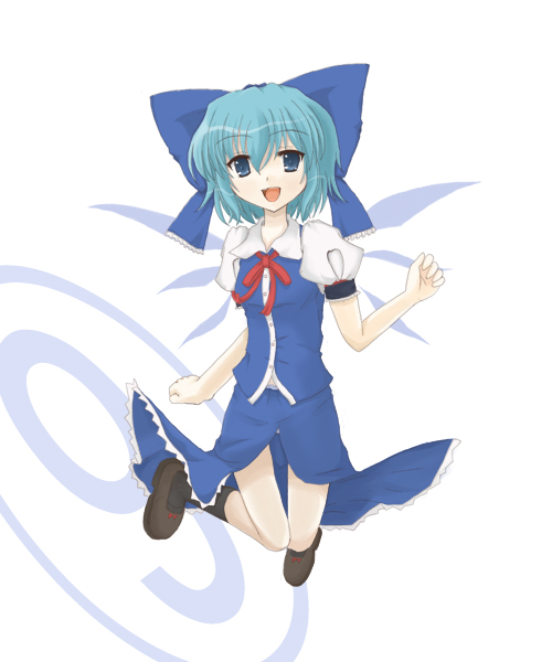 (9), 1girl, bow, cirno, female, lilac_(artist), p-f_lilac, phantasmagoria_of_flower_view