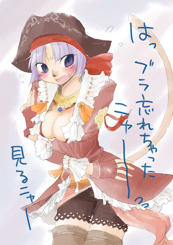 1girl, corsair, corsair_(final_fantasy), final_fantasy, final_fantasy_xi, mithra, solo, tail