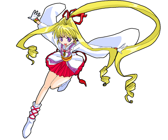 90s, bad_id, blonde_hair, gloves, hokoro, kaitou_jeanne, kamikaze_kaitou_jeanne, kusakabe_maron