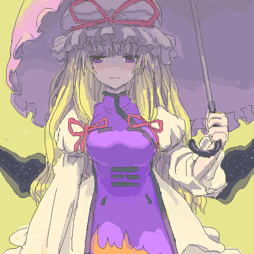 1girl, 96, aliasing, blonde_hair, breasts, china_dress, chinese_clothes, dress