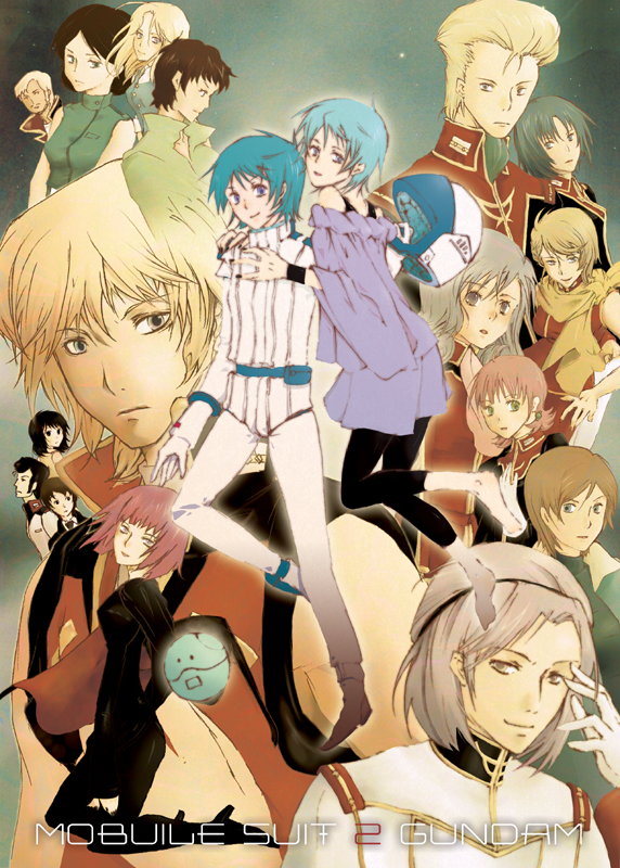 beltorchika_irma, blue_hair, bright_noa, camille_bidan, char_aznable, emma_sheen, fa_yuiry, four_murasame