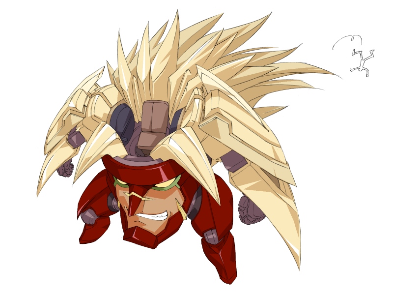 epic, haruka_shiya, jack_lagann, jack_rakan, jacobus_racan, lagann, mahou_sensei_negima!, mecha