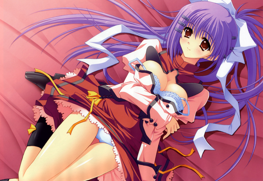 1girl, akira_(usausa), game_cg, hair_ornament, hair_ribbon, hairclip, hairpin, highres