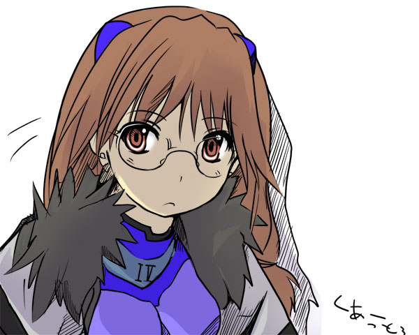glasses, lyrical_nanoha, mahou_shoujo_lyrical_nanoha, mahou_shoujo_lyrical_nanoha_strikers, number, numbers_(nanoha), quattro_(nanoha), ruku_(alicecreation)