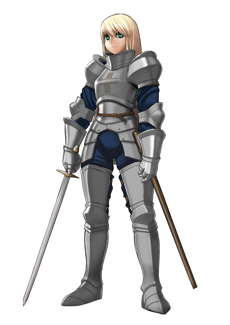 1girl, armor, fantasy, original, solo, sugar_(artist), sugar_(sugarless), sword, weapon
