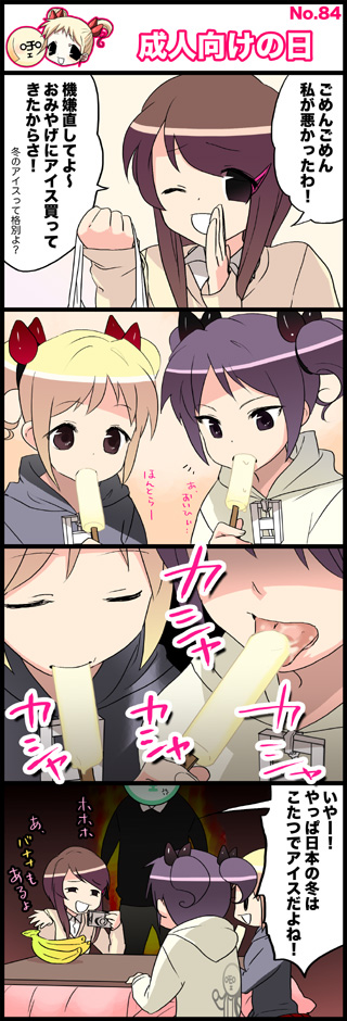 fii-tan, fii-tan_the_figure, food, ice_cream, kuroda_bb, maho, moetarou, ripe-tan