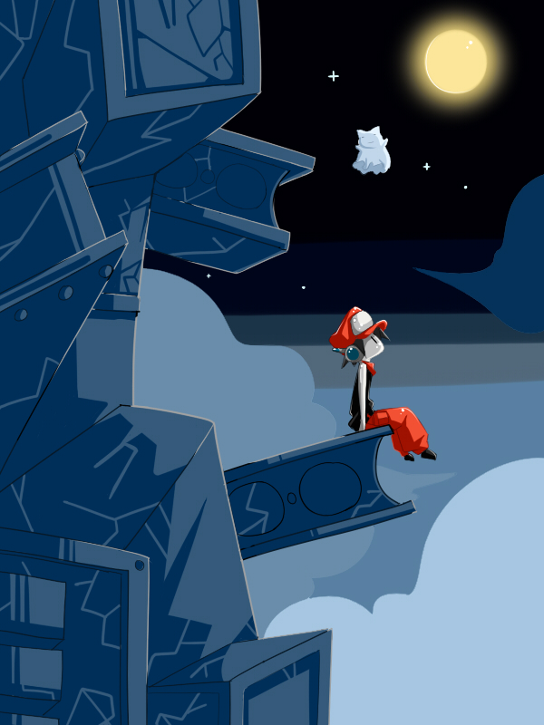bad_id, baseball_cap, cat, cave_story, cloud, clouds, doukutsu_monogatari, frfr