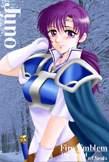 1girl, armor, cape, character_name, copyright_name, fire_emblem, fire_emblem:_fuuin_no_tsurugi, gloves