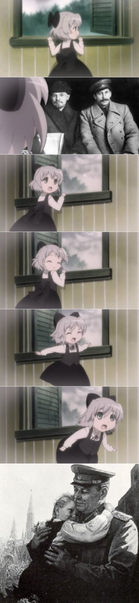communism, joseph_stalin, photoshop, sanya_v_litvyak, strike_witches, tagme, vladimir_lenin
