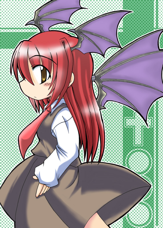 1girl, aqua_minaduki, bangs, black_skirt, eyebrows, eyebrows_visible_through_hair, female, from_side