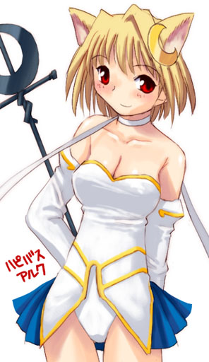 00s, 1girl, animal_ears, arcueid_brunestud, bad_anatomy, bare_shoulders, blonde_hair, breasts