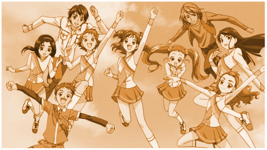 amai_shirou, cap, coco_(precure_5), kasugano_urara, kokoda_koji, kokoda_kouji, mimino_kurumi, minazuki_karen
