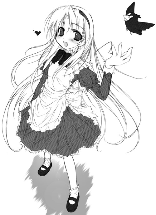 1girl, alice_(alicesoft), alice_(wonderland), alice_in_wonderland, alice_soft, alicesoft, bird, crow