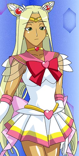 1girl, bishoujo_senshi_sailor_moon, bishoujo_senshi_sailor_moon_supers, blonde_hair, bow, choker, cosplay, crossover