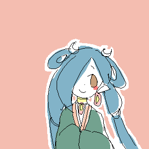 00s, 1girl, gankutsuou, haydee, lowres, oekaki, solo